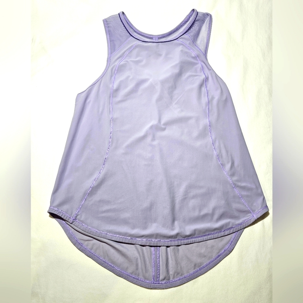 Lululemon Light Purple Inspire Tank Size 4